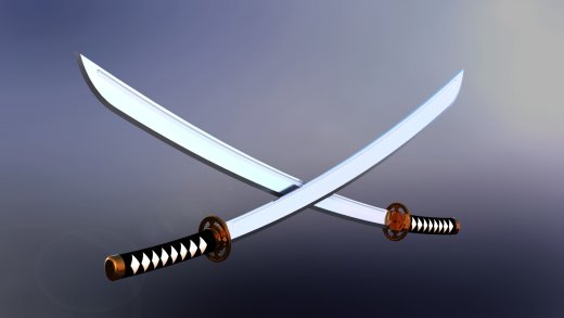 基于日本武士刀的东方剑缩略图